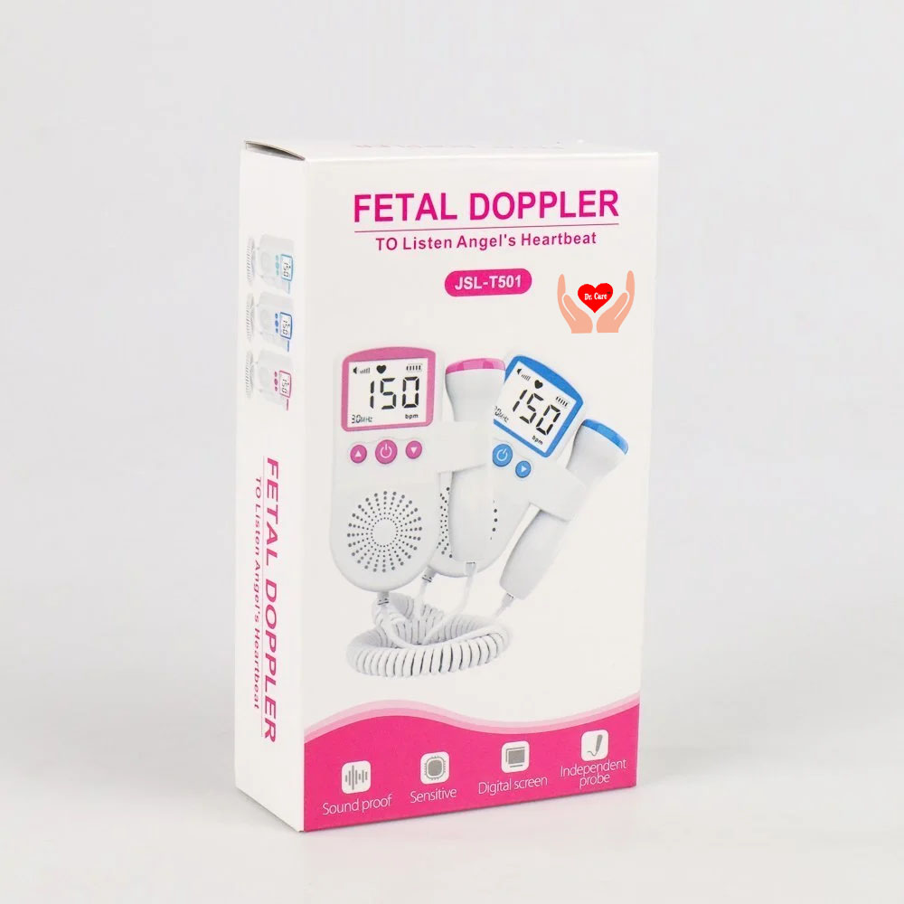 JSL-T501 Pink Fetal Doppler