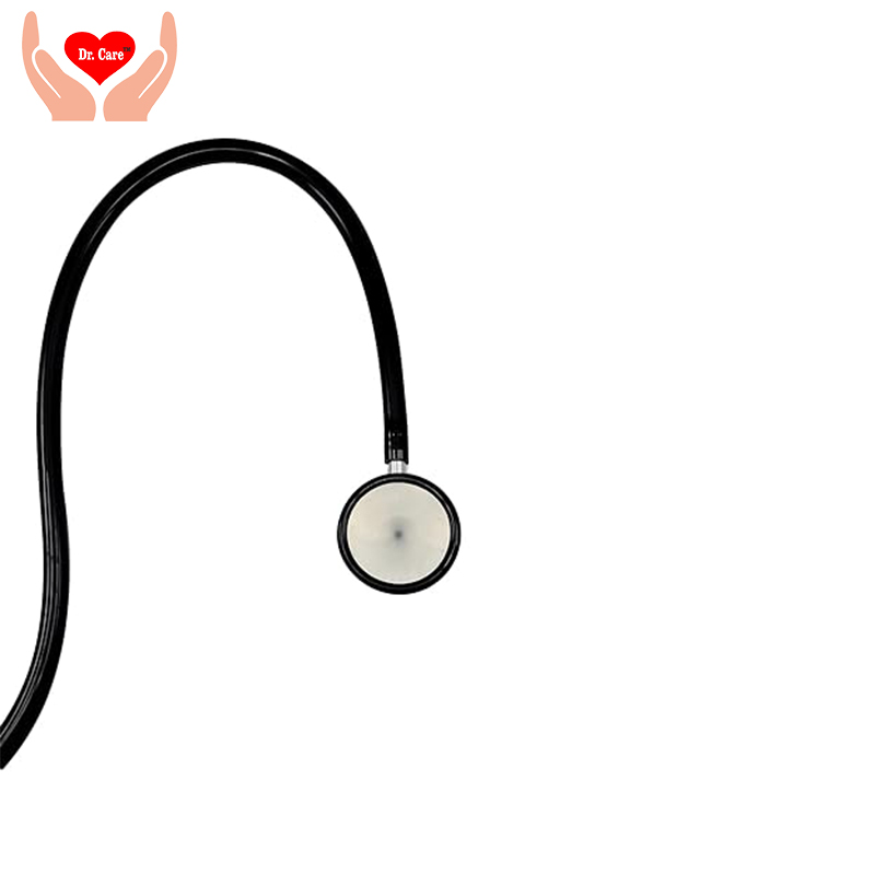 Dual-Head Teaching Stethoscope for Medical Training, Nursing Students and Teachers – Black