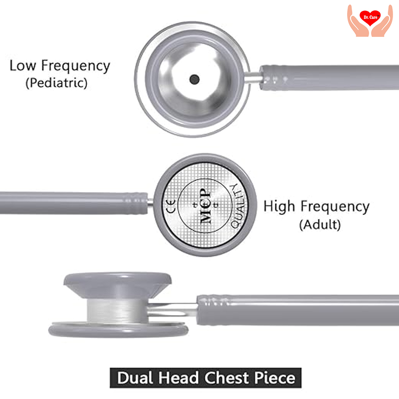 Dual Head Aluminum Stethoscope Adult  